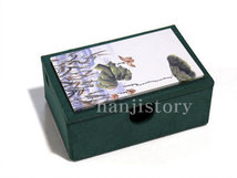3.명함함만들기(민화/초록) <br>20%할인 <br> 50개이상구매시 3,500원