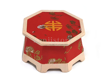 4.미니팔각상보석함(빨강) <br> 20%할인<br> 50개이상구매시 4,200원