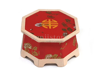 4.미니팔각상보석함(빨강) <br> 20%할인<br> 50개이상구매시 4,200원
