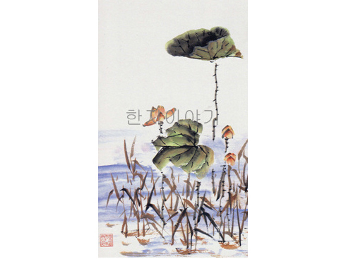 50.민화  <br>  130*270mm