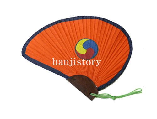 2.반달미니부채만들기(한지태극문양) <br> 50개이상구매시 3,000원(색상혼합가능)