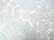 13.무늬원단(흰색/장미은박) <br> 450mm*370mm