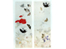 13.민화문양지(화접도)  <br> 63*173mm(2폭)