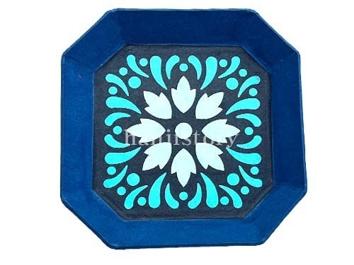 2.팔사각접시만들기(파랑) <br> 20%할인<br> 50개이상구매시 3,200원 (색상혼합가능)