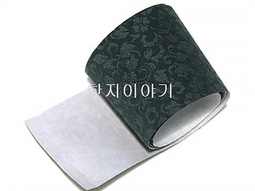 9.비단띠(표구지) <br> 진초록