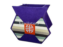 3.복주머니꽂이필통(보라) <br> 20%할인 <br> 50개이상구매시 3,500원(색상혼합가능) 