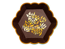 3.육각꽃과반만들기(밤색) <br> 20%할인 <br> 50개이상구매시 4,200원(색상혼합가능)