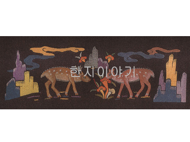 49.자수무늬지 <br>160mm*60mm(5장묶음)