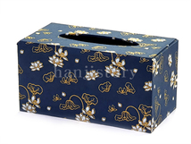1.직사각휴지함만들기(연꽃/남색) <br>20%할인 <br> 50개이상구매시 5,600원(색상혼합가능)