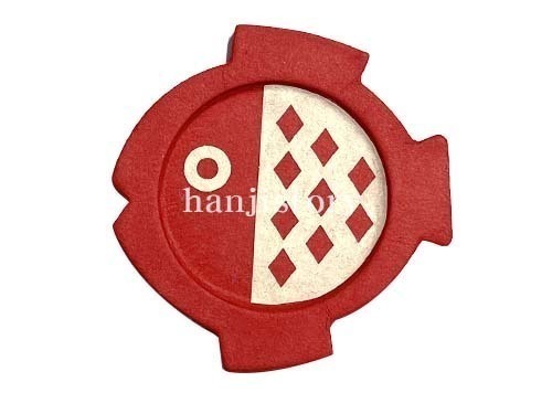 1.물고기컵받침만들기(빨강) <br>20%할인<br> 50개이상구매시 1,700원(색상혼합가능)