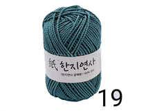 19.한지연사 (청녹색)