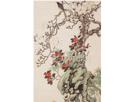 111.민화(화조도) <br> 260*150mm