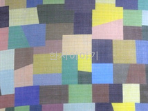 19.모시원단(조각보나염) <br> 300mm*300mm