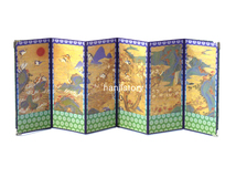 1.병풍만들기(대/6폭/십장생) <br> 20%할인 <br> 50개이상구매시 3,500원(문양혼합가능)