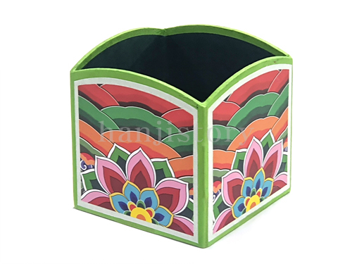 3.곡선사각필통만들기(단청/연두) <br> 20%할인<br> 50개이상구매시 3,500원(색상혼합가능) 