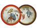 4.민화원형컵받침만들기 2개입(주황/밤색/민화랜덤) <br>20%할인<br> 50개이상구매시 2,300원(색상혼합가능)
