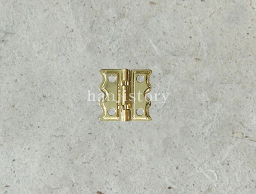 100.경첩(황색-극소) <br> 20%할인
