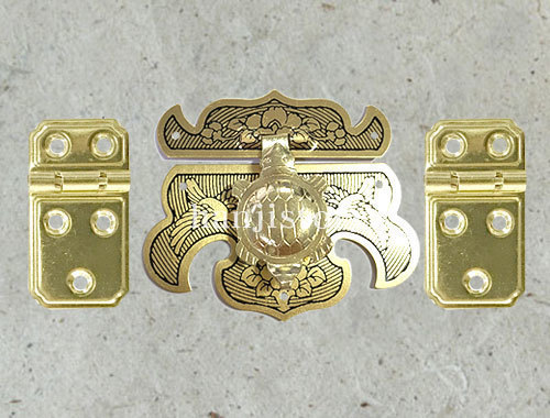 29.보석함세트(황색-중) <br> 20%할인 한지공예장석