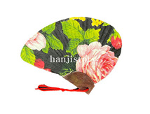1.반달미니부채만들기(냅킨문양)<br> 50개이상구매시 2,300원(색상혼합가능)