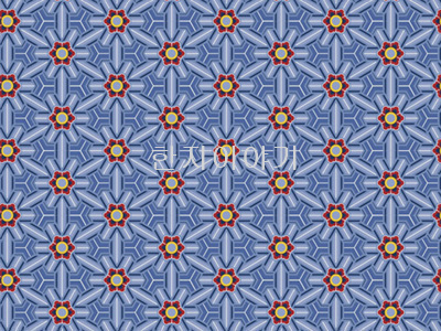 12.단청무늬지(소슬금)   <br> 480*355mm