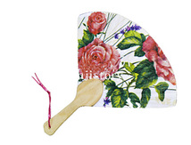 4.삼각미니부채만들기(냅킨문양) <br> 50개이상구매시 2,300원(색상혼합가능)