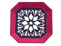 3.팔사각접시만들기(진분홍) <br> 20%할인<br> 50개이상구매시 3,200원 (색상혼합가능)