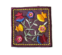 61.자수 45*45mm(자주)