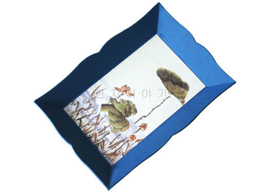 2.직사각곡선과반만들기(대/파랑/민화) 20%할인<br> 50개이상구매시 5,400원(색상혼합가능)