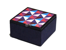 2.사각보석함만들기(진남/보라계열) <br> 20%할인<br>  50개이상구매시 4,200원