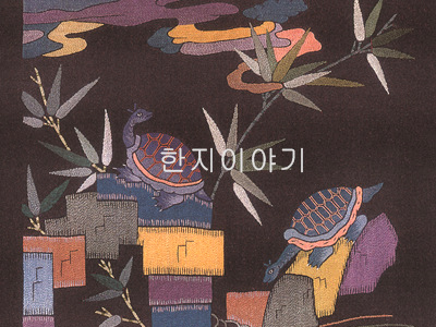 29.자수무늬지<br>150mm*140mm(5장묶음)