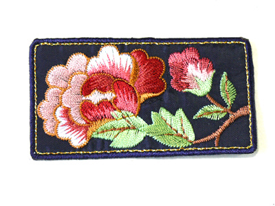 69.자수 40*75mm(남색)