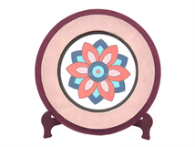 1.민화원형액자(단청) <br>20%할인 <br>  50개이상구매시 4,200원(색상혼합가능)