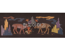 48.자수무늬지 <br>160mm*60mm(5장묶음)