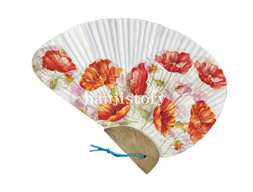 3.반달부채만들기(냅킨문양)<br> 20%할인 <br> 50개이상구매시 3,200원(색상혼합가능)