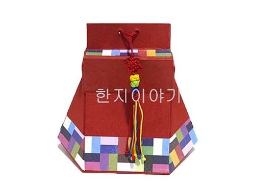 3.복주머니저금통만들기(빨강) <br>20%할인<br> 50개이상구매시 8,400원(색상혼합가능/노리개포함) 