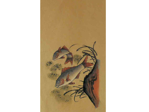 36.민화 <br>  140*235mm 