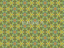 3.단청무늬지(소슬금)   <br> 480*355mm