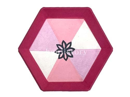3.육각접시만들기(분홍) <br> 20%할인<br> 50개이상구매시 2,100원(색상혼합가능)