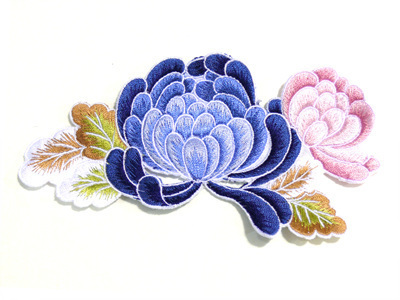 107.자수(파랑)