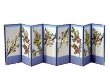 4.병풍만들기(대/8폭/산수화) <br> 20%할인 <br> 50개이상구매시 4,200원(문양혼합가능)