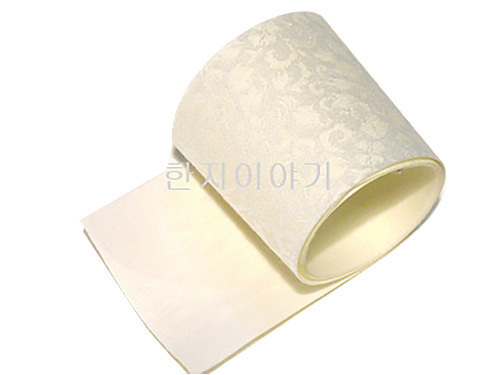 2.비단띠(표구지) <br>흰색