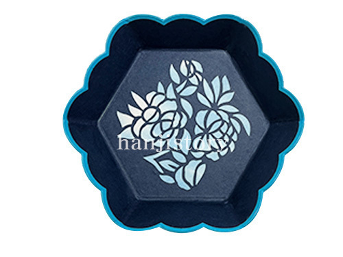 4.육각꽃과반만들기(파랑) <br> 20%할인 <br> 50개이상구매시 4,200원(색상혼합가능)