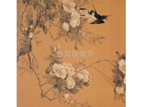 101.민화(화조도) <br> 320*320mm
