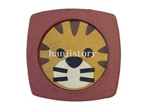 1.호랑이컵받침만들기(밤색) <br> 20%할인 <br> 50개이상구매시 1,700원(색상혼합가능)