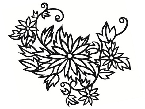 15.한지투각(국화)