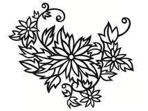 15.한지투각(국화)