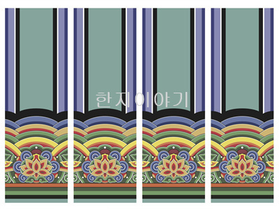 5.단청무늬지  <br> 480*355mm