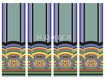 5.단청무늬지  <br> 480*355mm