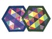 2.육각컵받침만들기(2개입/파랑풀색) <br> 20%할인<br> 50개이상구매시 2,300원(색상혼합가능)