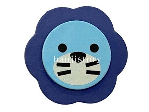 2.사자손거울만들기(파랑) <br> 20%할인<br> 50개이상구매시 2,800원
